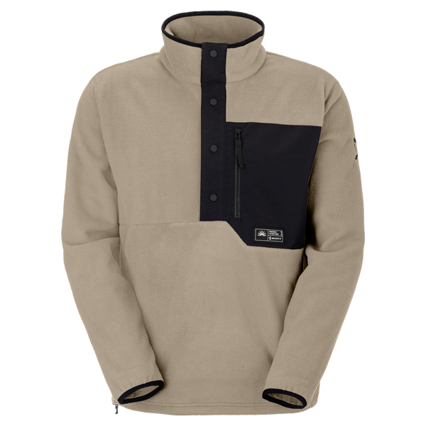 SCOTT Escape Original Fleece Pullover Herren - Portobello Beige Vorderansicht