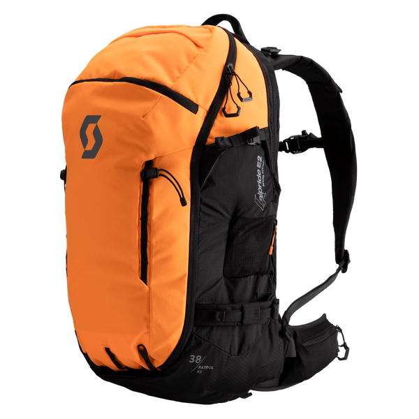 SCOTT Patrol E2 38 Kit Lawinenrucksack – Fluo Orange – Ansicht 1
