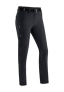 Maier Sports W LANA SLIM - black 17 Kurz - Slim Fit Lange Hosen - PeakStyle