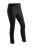 Maier Sports W LAPILLI - black 34 Normal - Slim Fit Lange Hosen - PeakStyle