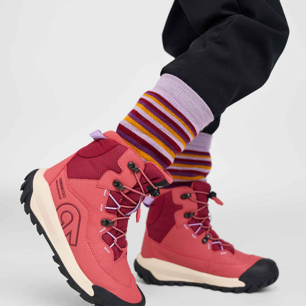 Reima Kulkuri Frost ReimaTec Winterstiefel Kinder Red Clay – Packshot Ansicht 1