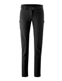Maier Sports W LANA SLIM ÜBERGRÖSSE - Black 24 Hosen - PeakStyle