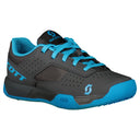 Scott KIDS MTB AR LACE SHOE - Grey - Neon Blue 30 Fahrradschuhe - PeakStyle