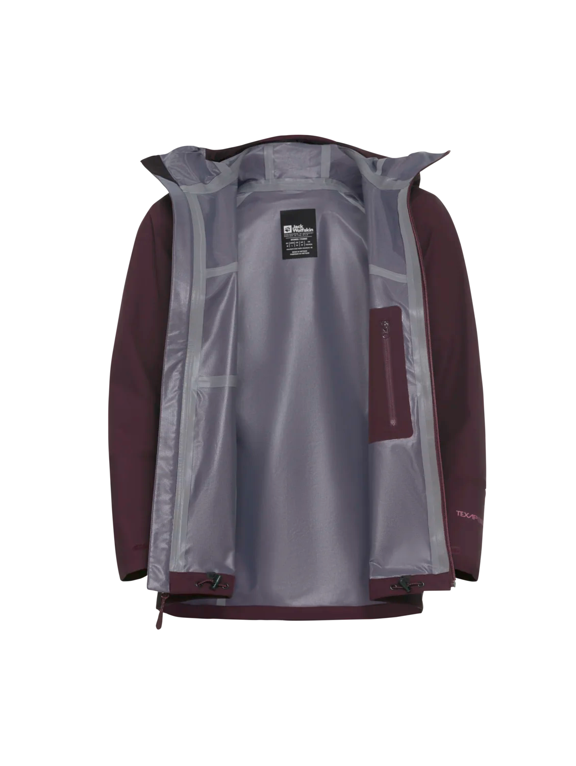 Jack Wolfskin W HIGHEST PEAK 3L JACKET W amaranth 2XL - PeakStyle