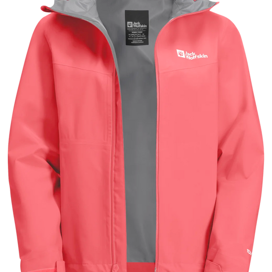 Jack Wolfskin W HIGHEST PEAK 3L JACKET W sunset coral 2XL - PeakStyle
