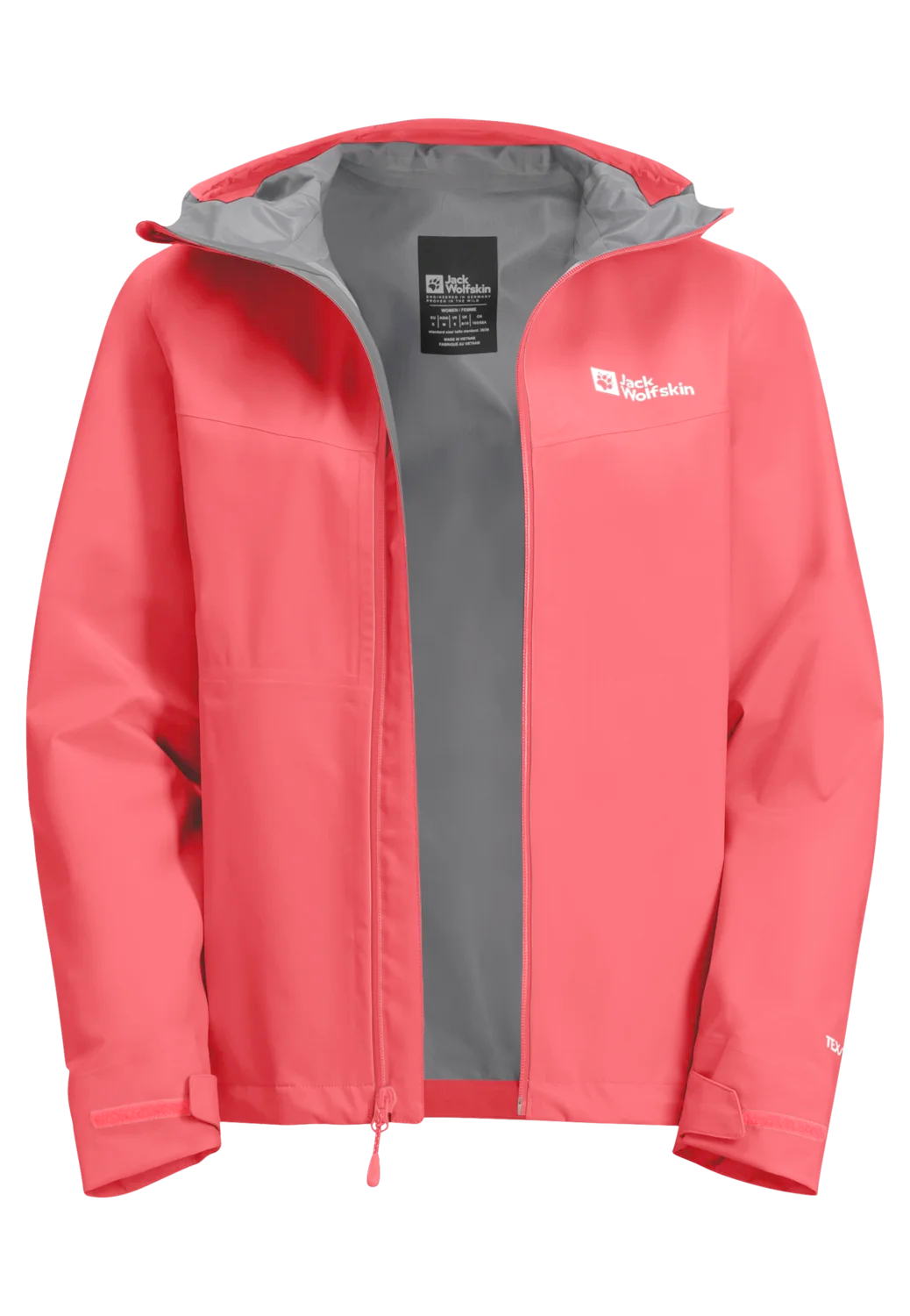 Jack Wolfskin W HIGHEST PEAK 3L JACKET W sunset coral 2XL - PeakStyle