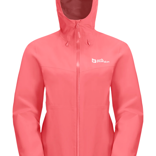 Jack Wolfskin W HIGHEST PEAK 3L JACKET W sunset coral 2XL - PeakStyle
