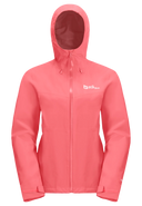 Jack Wolfskin W HIGHEST PEAK 3L JACKET W sunset coral 2XL - PeakStyle