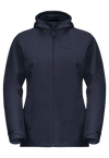 Jack Wolfskin W MOONRISE 3IN1 JACKET W night blue XXXL - PeakStyle