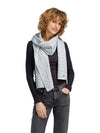 Dale Of Norway CHRISTIANIA SCARF Offwhite Metalgrey One size - PeakStyle