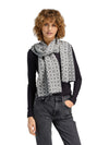 Dale Of Norway CHRISTIANIA SCARF Grey Offwhite One size - PeakStyle