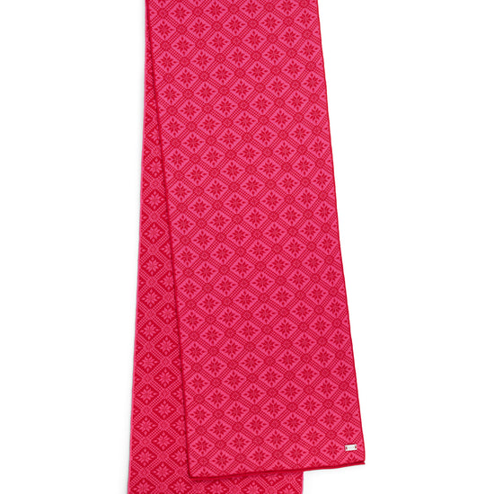 Dale Of Norway CHRISTIANIA SCARF Raspberry Allium One size - PeakStyle