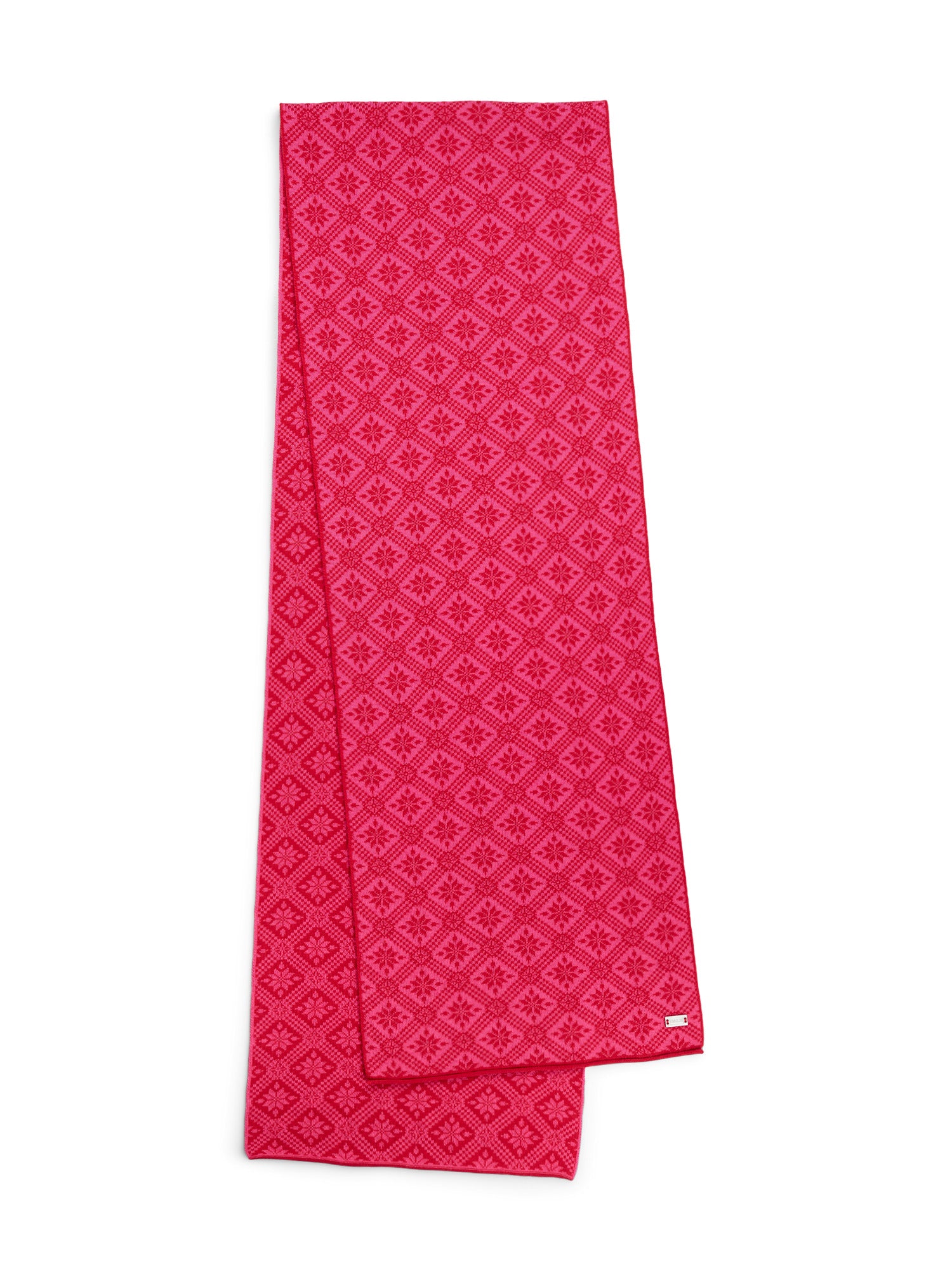 Dale Of Norway CHRISTIANIA SCARF Raspberry Allium One size - PeakStyle