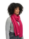 Dale Of Norway CHRISTIANIA SCARF Raspberry Allium One size - PeakStyle