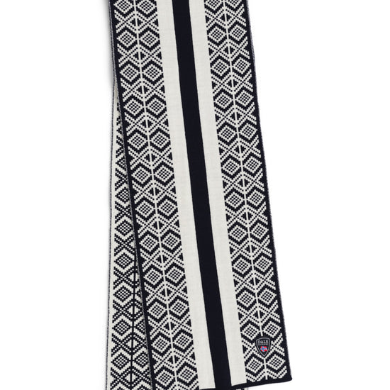 Dale Of Norway KVITEGGA SCARF Navy Offwhite One size - PeakStyle