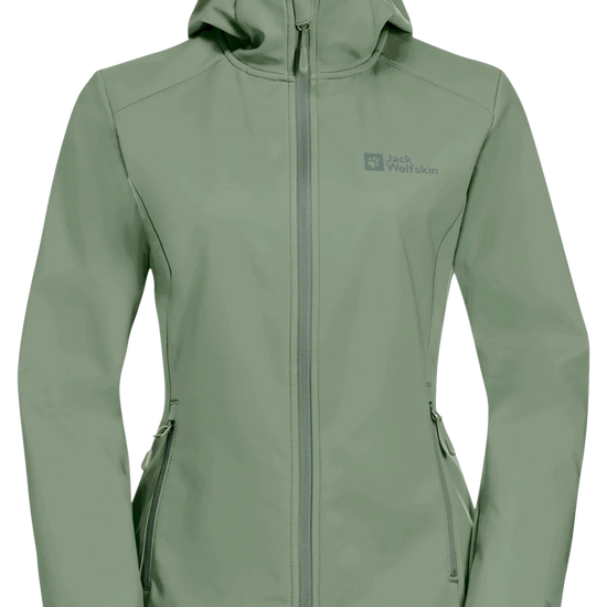 Jack Wolfskin W BORNBERG HOODY W eucalyptus 3XL - PeakStyle