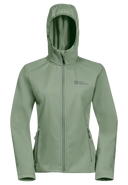 Jack Wolfskin W BORNBERG HOODY W eucalyptus 3XL - PeakStyle