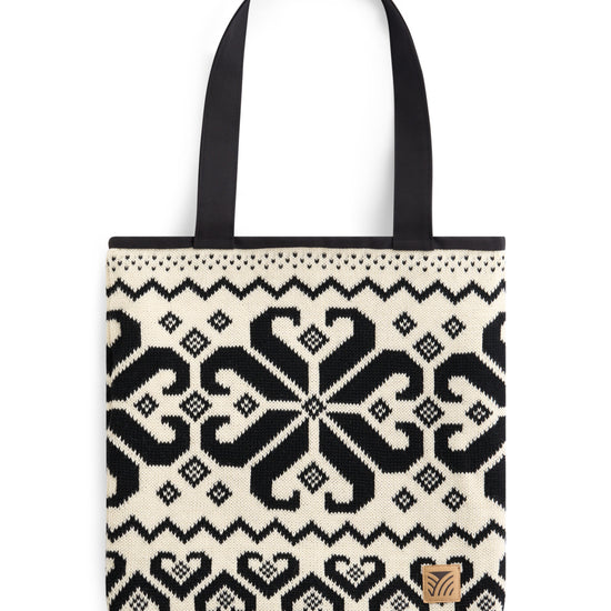 Dale Of Norway FALKEBERG TOTEBAG Offwhite Black One size - PeakStyle