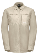 Jack Wolfskin W BARRIER LS SHIRT W stone 2XL - PeakStyle