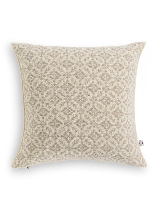 Dale Of Norway FROGNER Woll-Kissenhülle – Offwhite - Sand – Packshot
