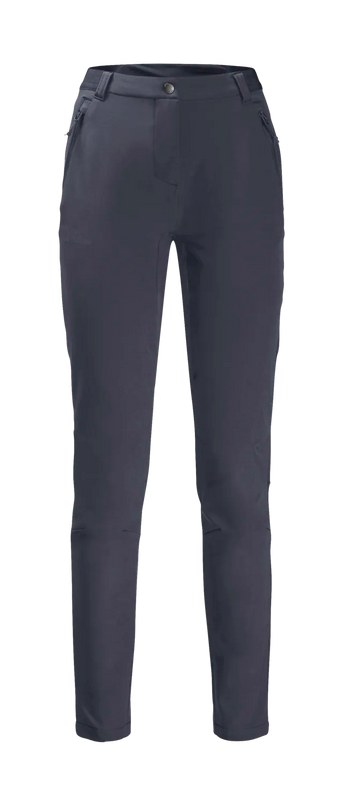Jack Wolfskin W GEIGELSTEIN SLIM PANTS W Graphite 46 - PeakStyle