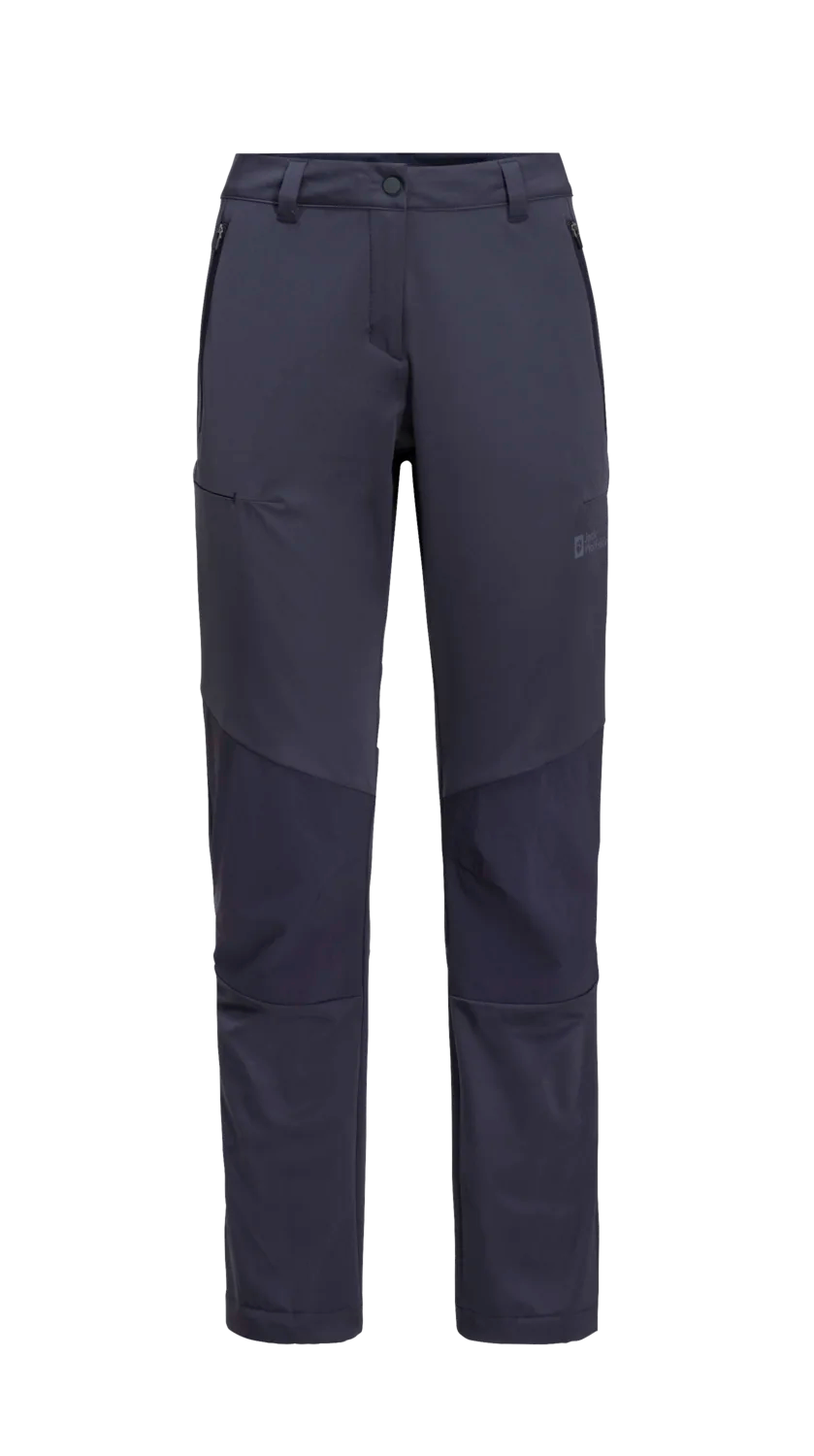 Jack Wolfskin W HIKING ALPINE PANTS W Graphite 46L - PeakStyle