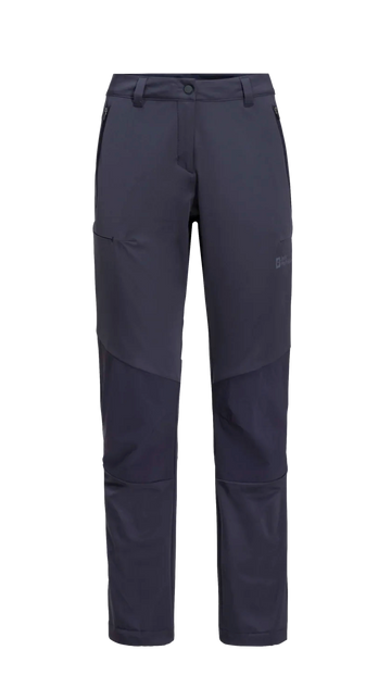 Jack Wolfskin W HIKING ALPINE PANTS W Graphite 46L - PeakStyle