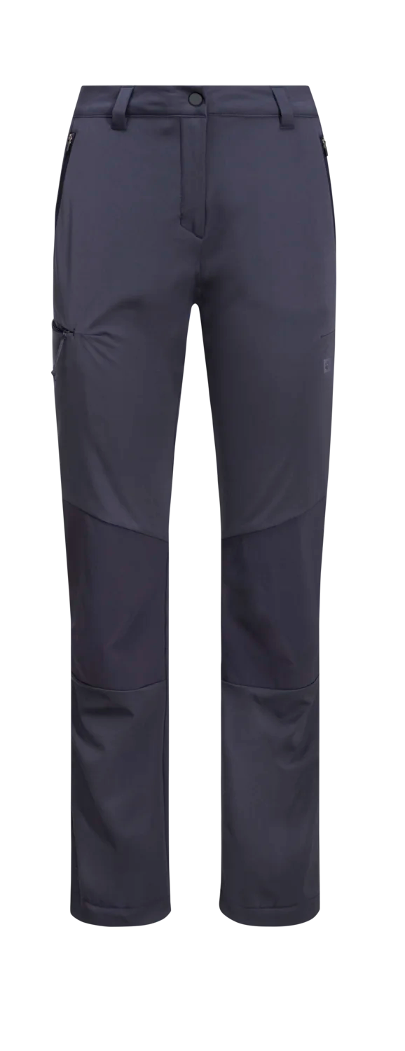 Jack Wolfskin W HIKING ALPINE PANTS W Graphite 46L - PeakStyle
