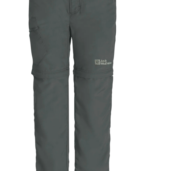 Jack Wolfskin SAFARI ZIP OFF PANTS K slate green 176 - PeakStyle
