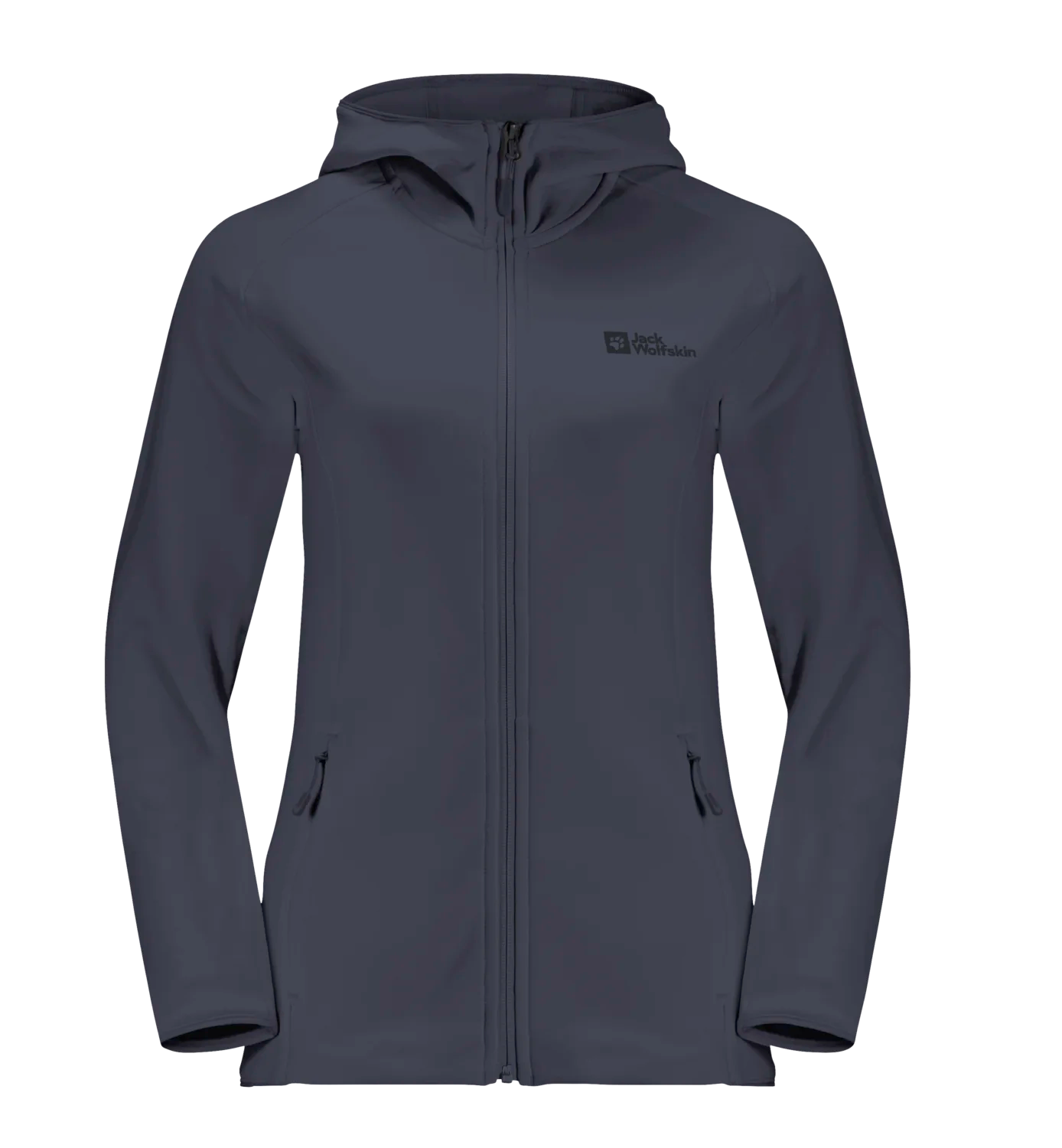 Jack Wolfskin W BAISELBERG HOODED FZ W Graphite XXL - PeakStyle