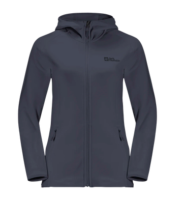 Jack Wolfskin W BAISELBERG HOODED FZ W Graphite XXL - PeakStyle