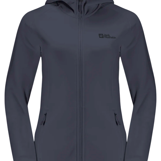 Jack Wolfskin W BAISELBERG HOODED FZ W Graphite XXL - PeakStyle
