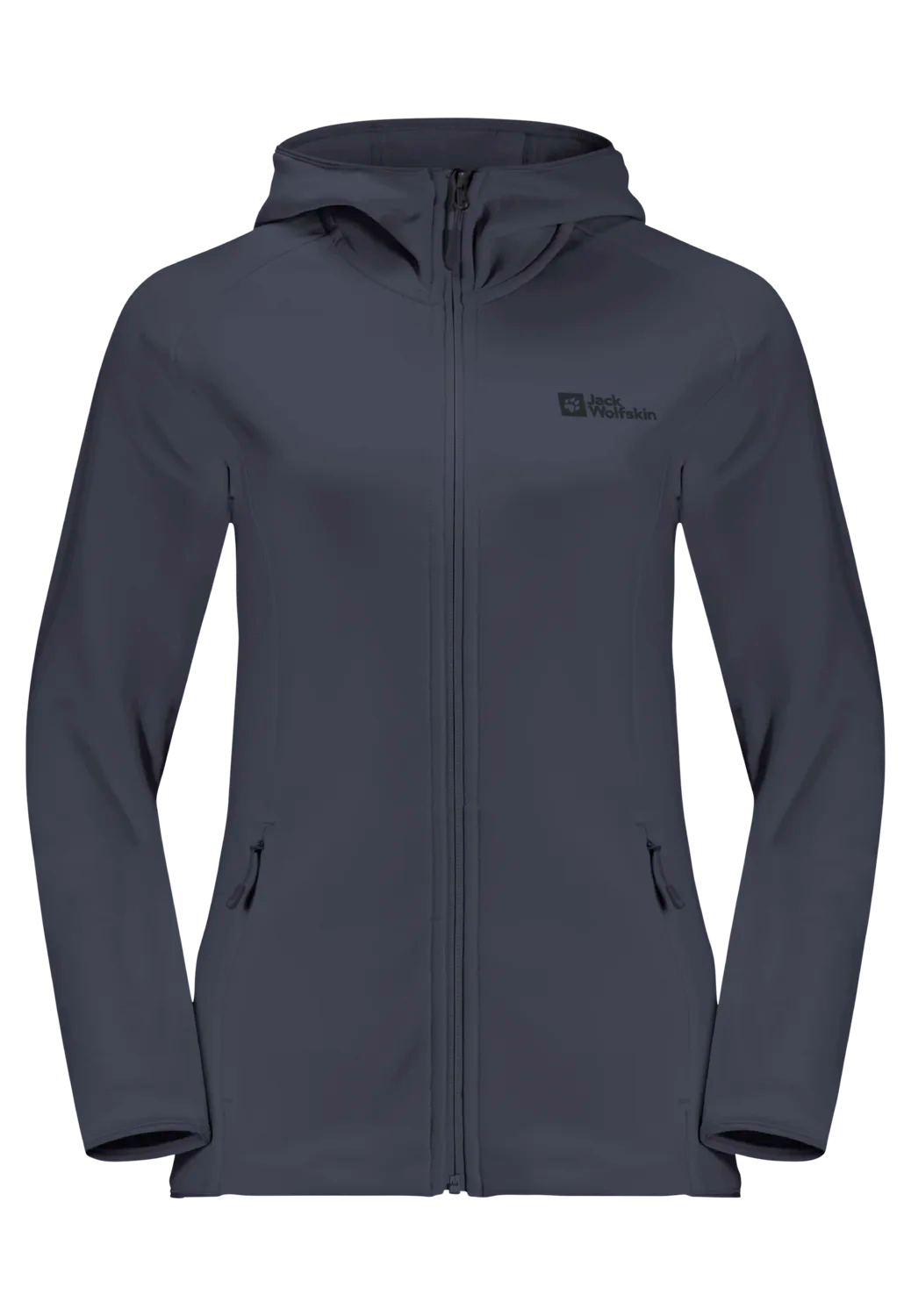 Jack Wolfskin W BAISELBERG HOODED FZ W Graphite XXL - PeakStyle