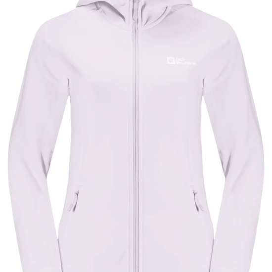 Jack Wolfskin W BAISELBERG HOODED FZ W Pale Lavendar 2XL - PeakStyle