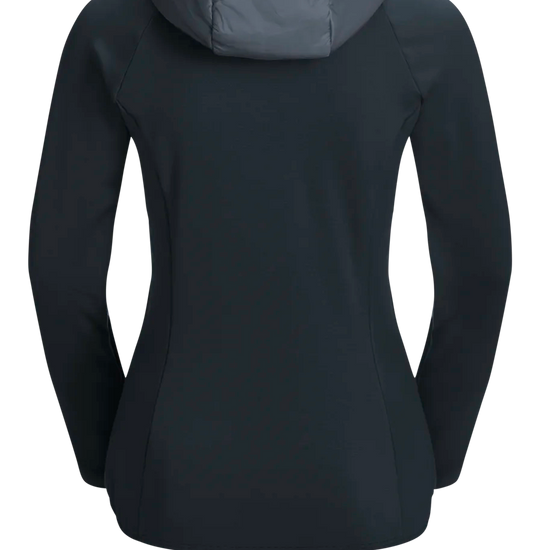 Jack Wolfskin W ROUTEBURN PRO HYBRID W Graphite Cool Grey 2XL - PeakStyle