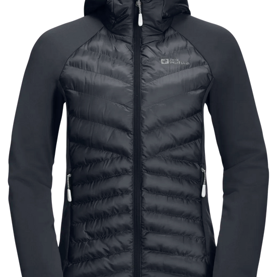 Jack Wolfskin W ROUTEBURN PRO HYBRID W Graphite Cool Grey 2XL - PeakStyle