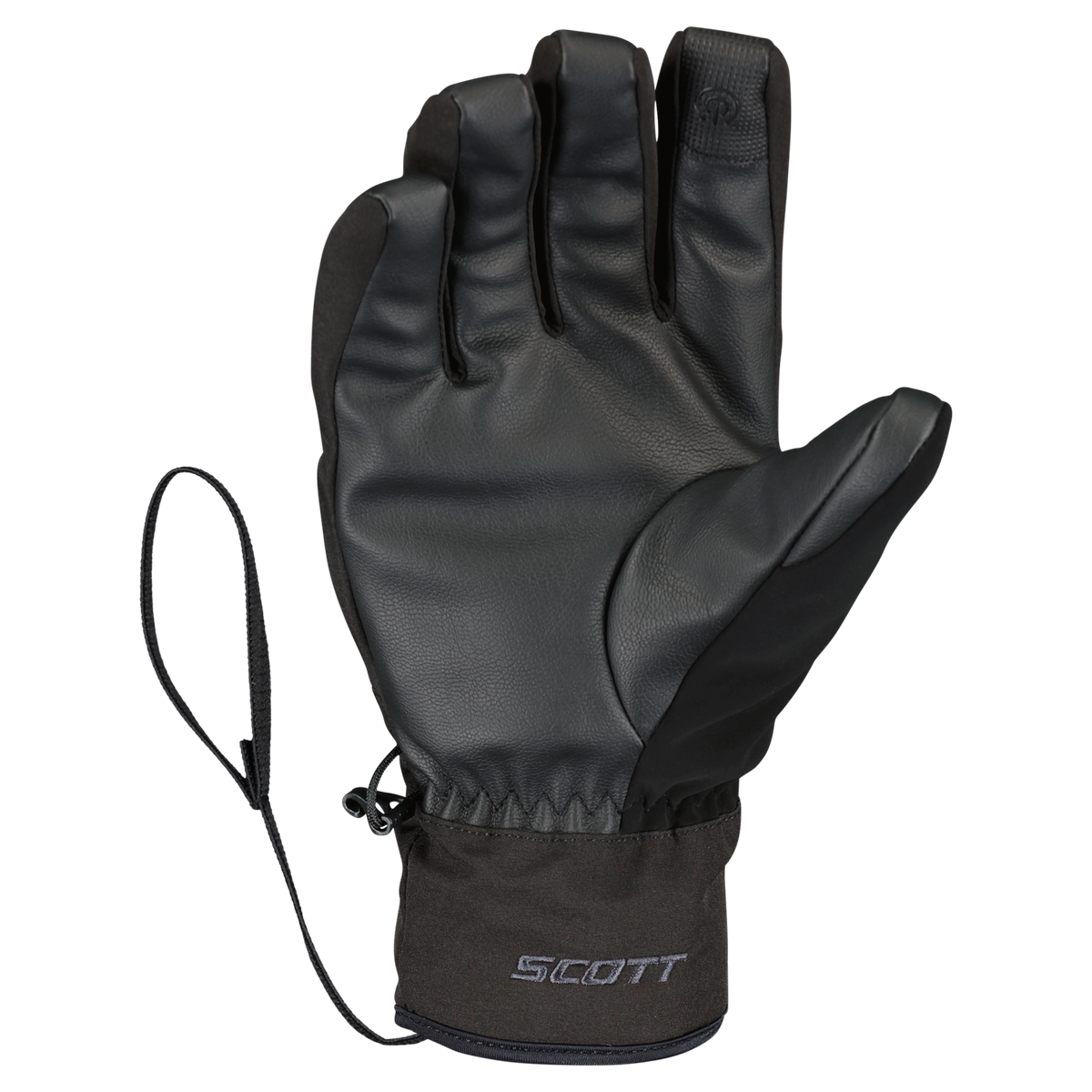 SCOTT Ultimate Hybrid Wintersporthandschuhe Herren – Black – Rückansicht