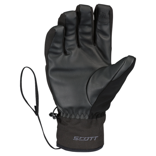 SCOTT Ultimate Hybrid Wintersporthandschuhe Herren – Black – Rückansicht