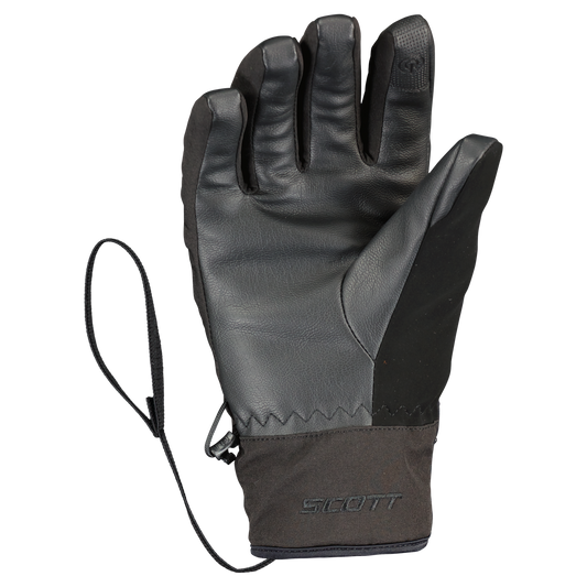 SCOTT Ultimate Hybrid Wintersporthandschuhe Damen – Black – Rückansicht
