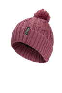 Jack Wolfskin POMPOM BEANIE raisin One Size - PeakStyle