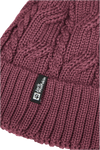 Jack Wolfskin POMPOM BEANIE raisin One Size - PeakStyle