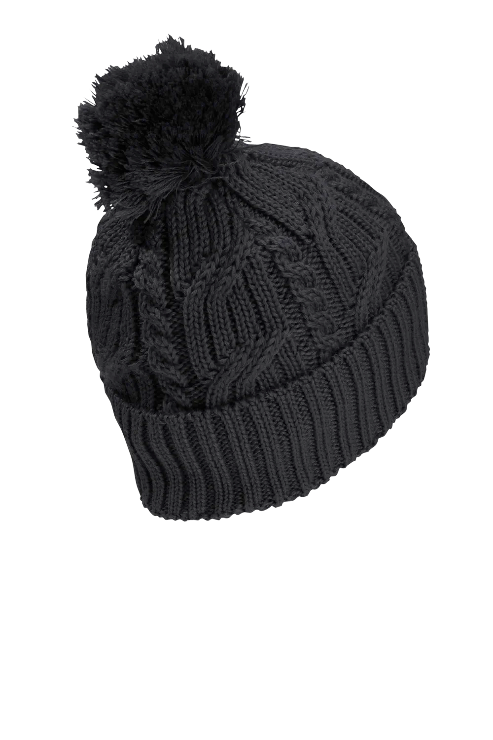 Jack Wolfskin POMPOM BEANIE black One Size - PeakStyle