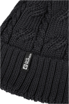 Jack Wolfskin POMPOM BEANIE black One Size - PeakStyle