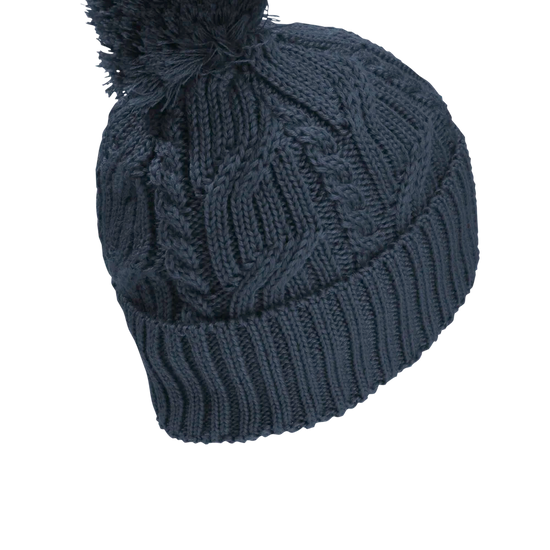 Jack Wolfskin POMPOM BEANIE midnight sky One Size - PeakStyle