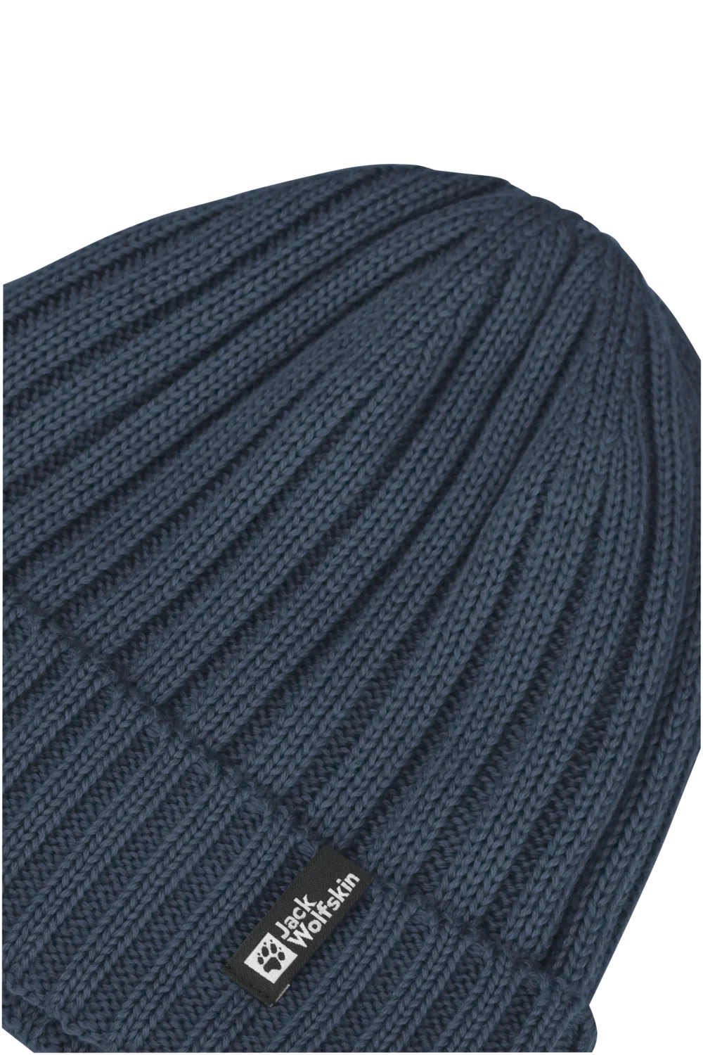 Jack Wolfskin RIB KNIT BEANIE midnight sky One Size - PeakStyle