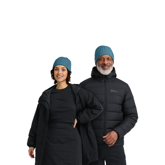 Jack Wolfskin RIB KNIT BEANIE Unisex Strickmütze Galapagos 2-ma100