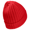 Jack Wolfskin RIB KNIT BEANIE Unisex Strickmütze Siren Red 1-a320