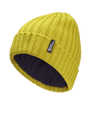 Jack Wolfskin RIB KNIT BEANIE chartreuse One Size - PeakStyle