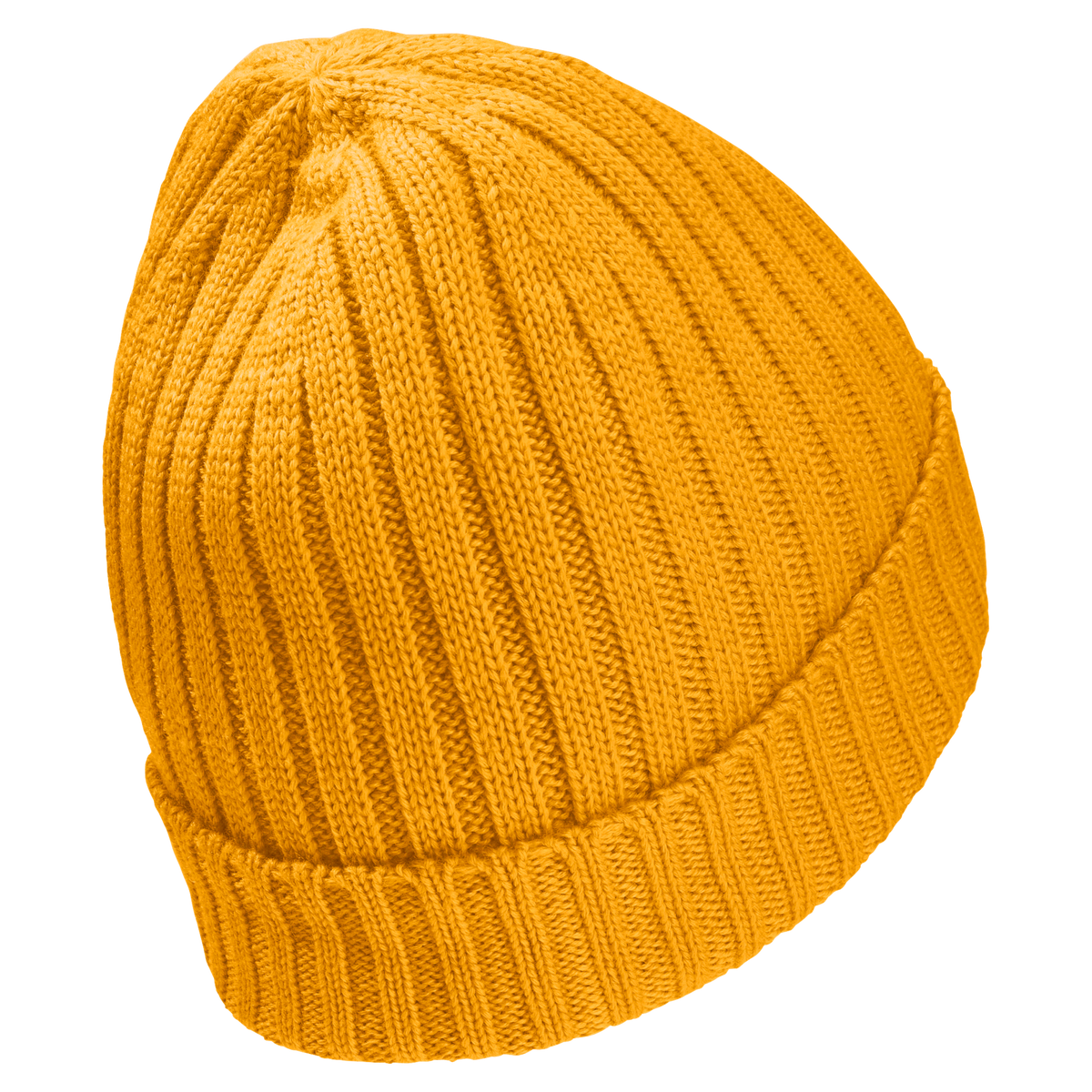 Jack Wolfskin RIB KNIT BEANIE Unisex Strickmütze Burly Yellow 1-a320