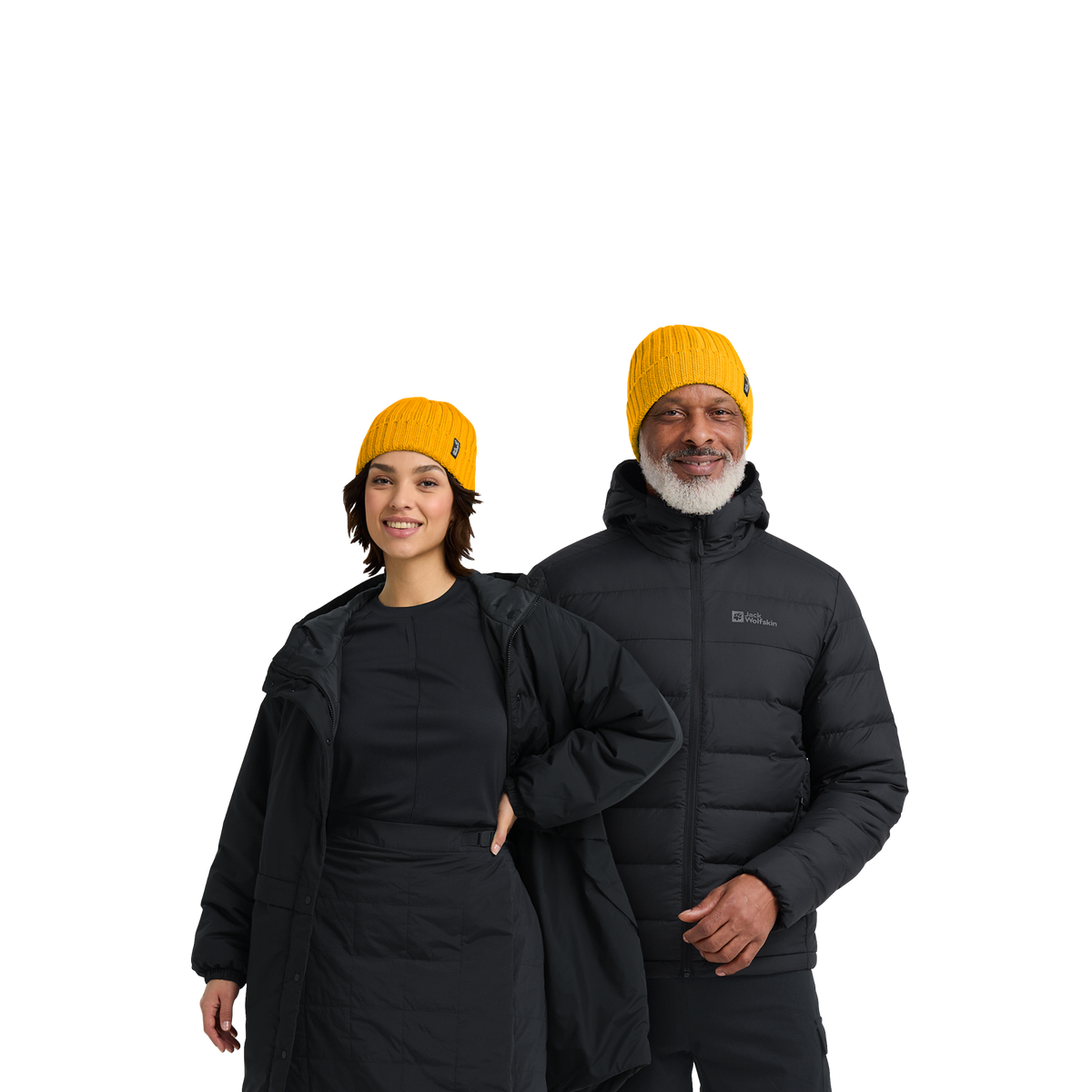 Jack Wolfskin RIB KNIT BEANIE Unisex Strickmütze Burly Yellow 2-ma100